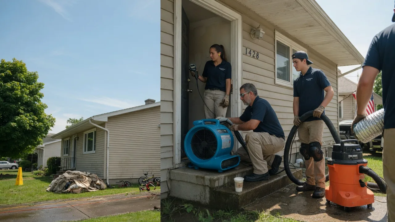 Water Damage Restoration in Hemlock, IN near me
